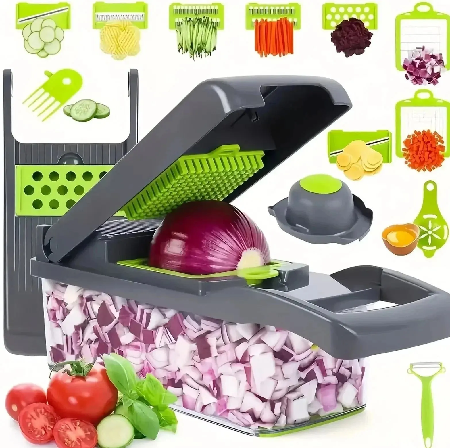 14/16 in 1 Multifunctional Vegetable Chopper.