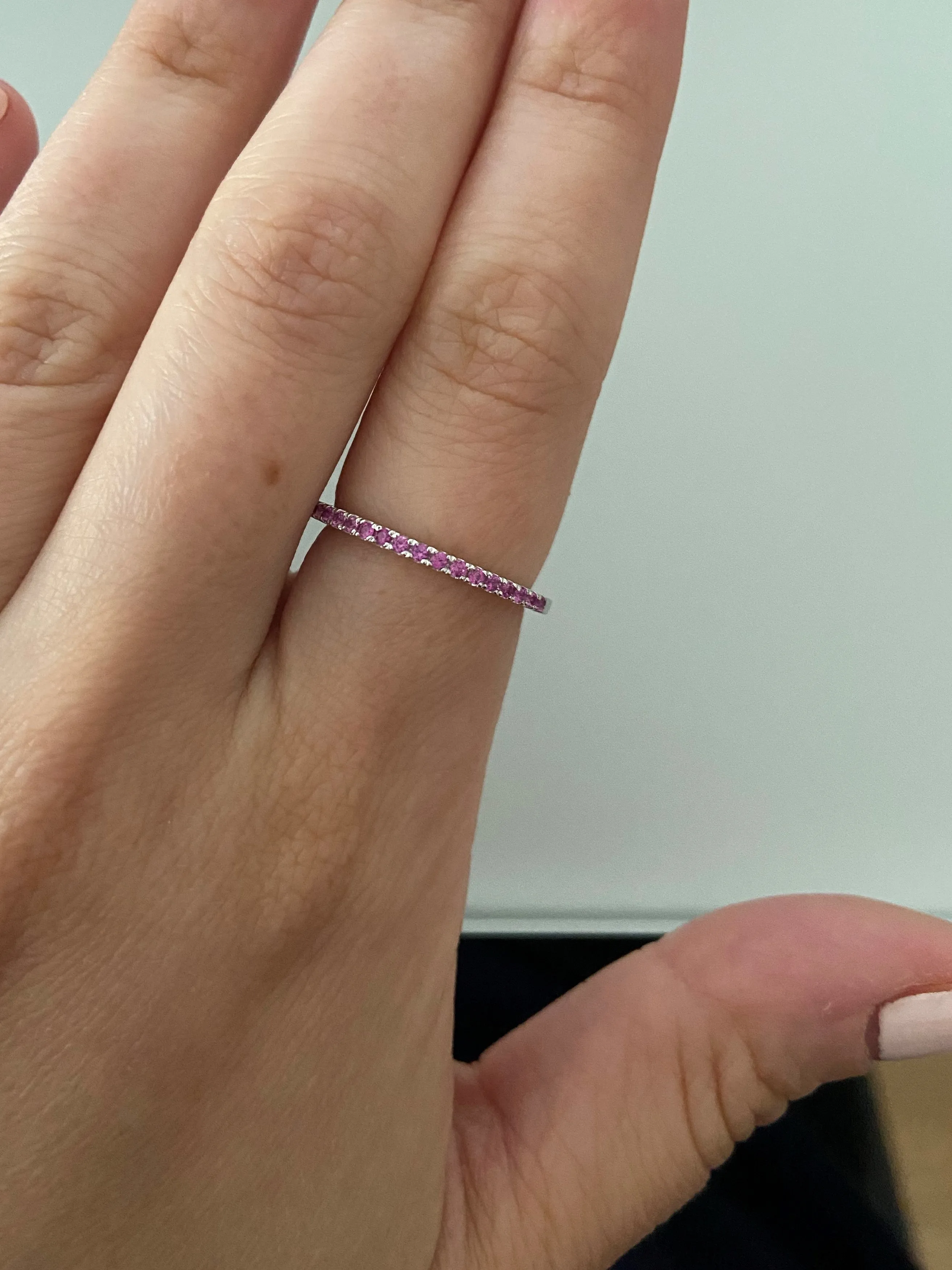 1.5mm Birthstone Ring