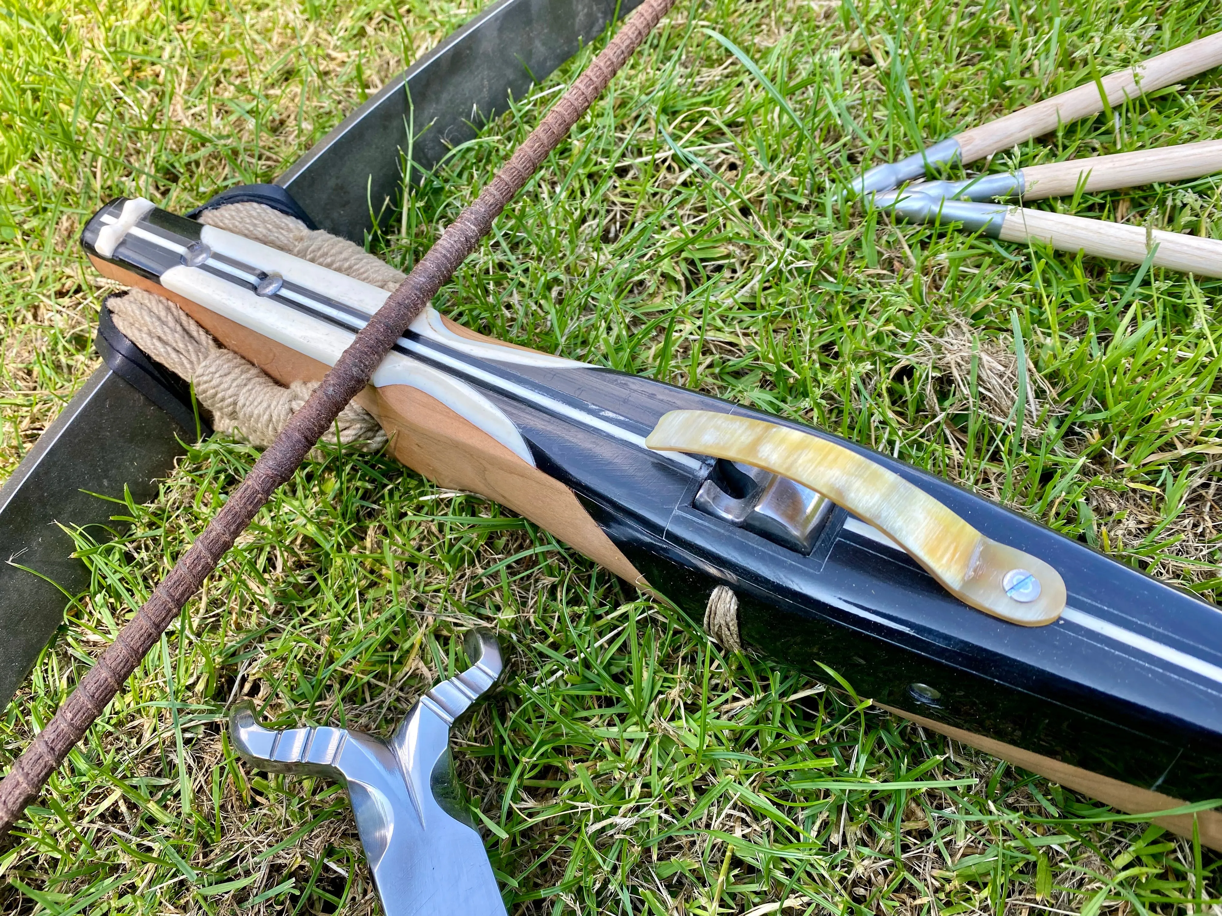 15thC medieval hunting crossbow - SOLD