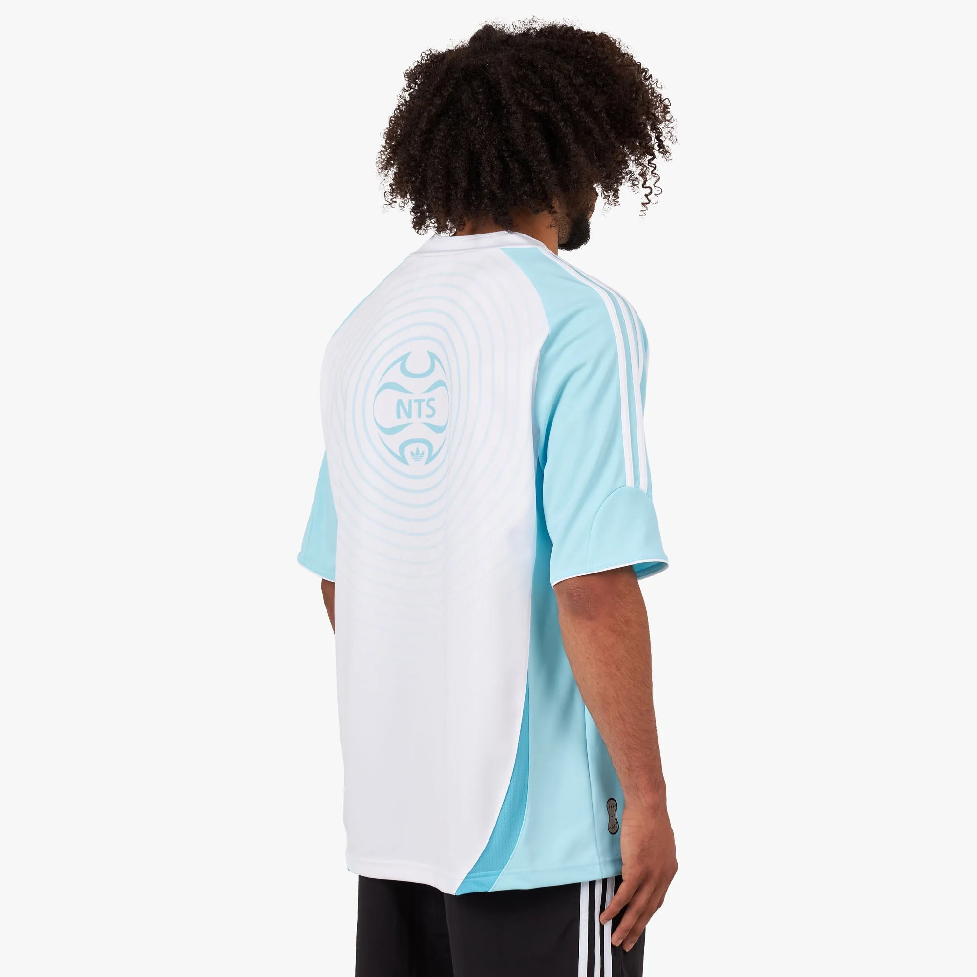 adidas Originals x NTS Radio Jersey Bliss Blue / Sky Blue - White