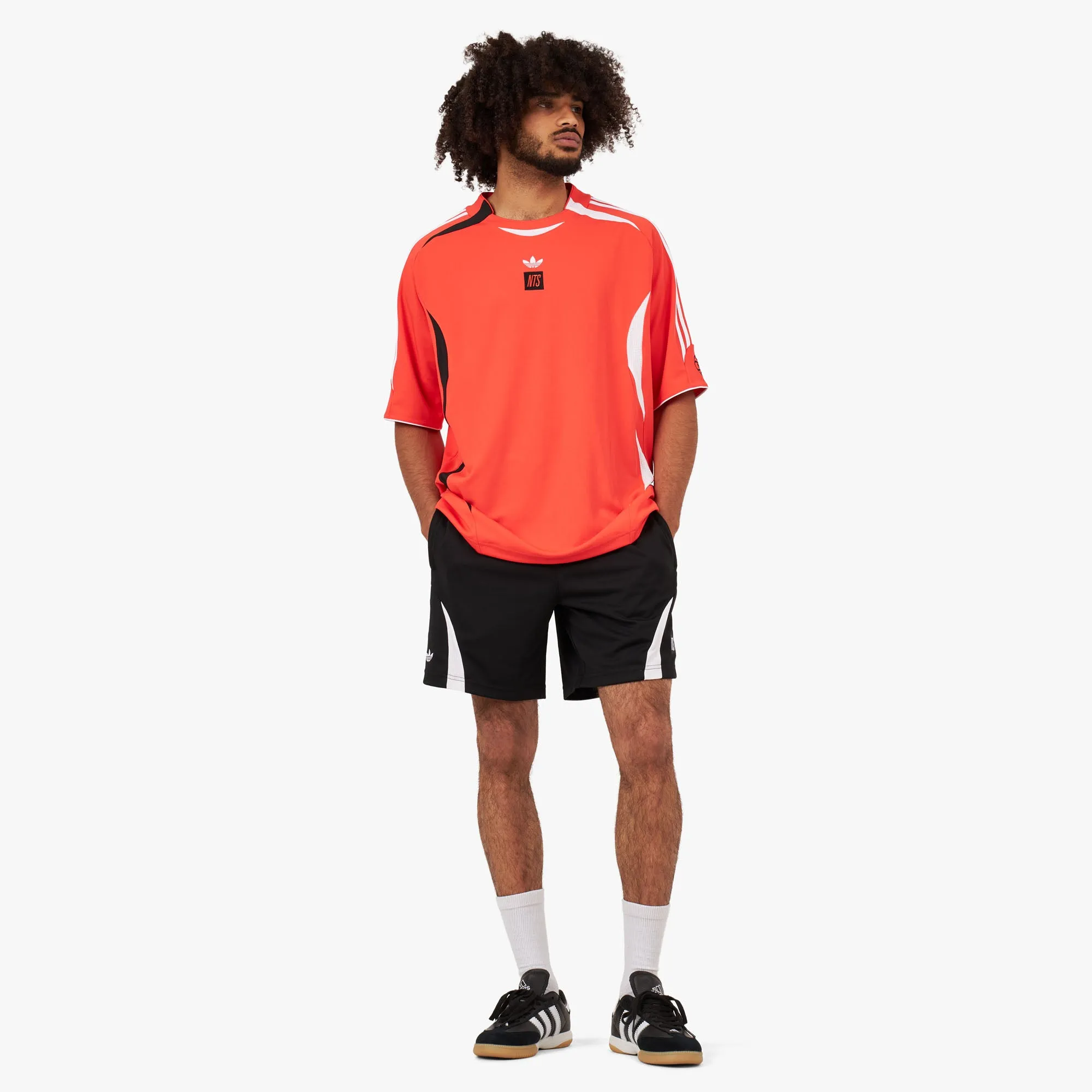 adidas Originals x NTS Radio Jersey Solar Red / Black - White