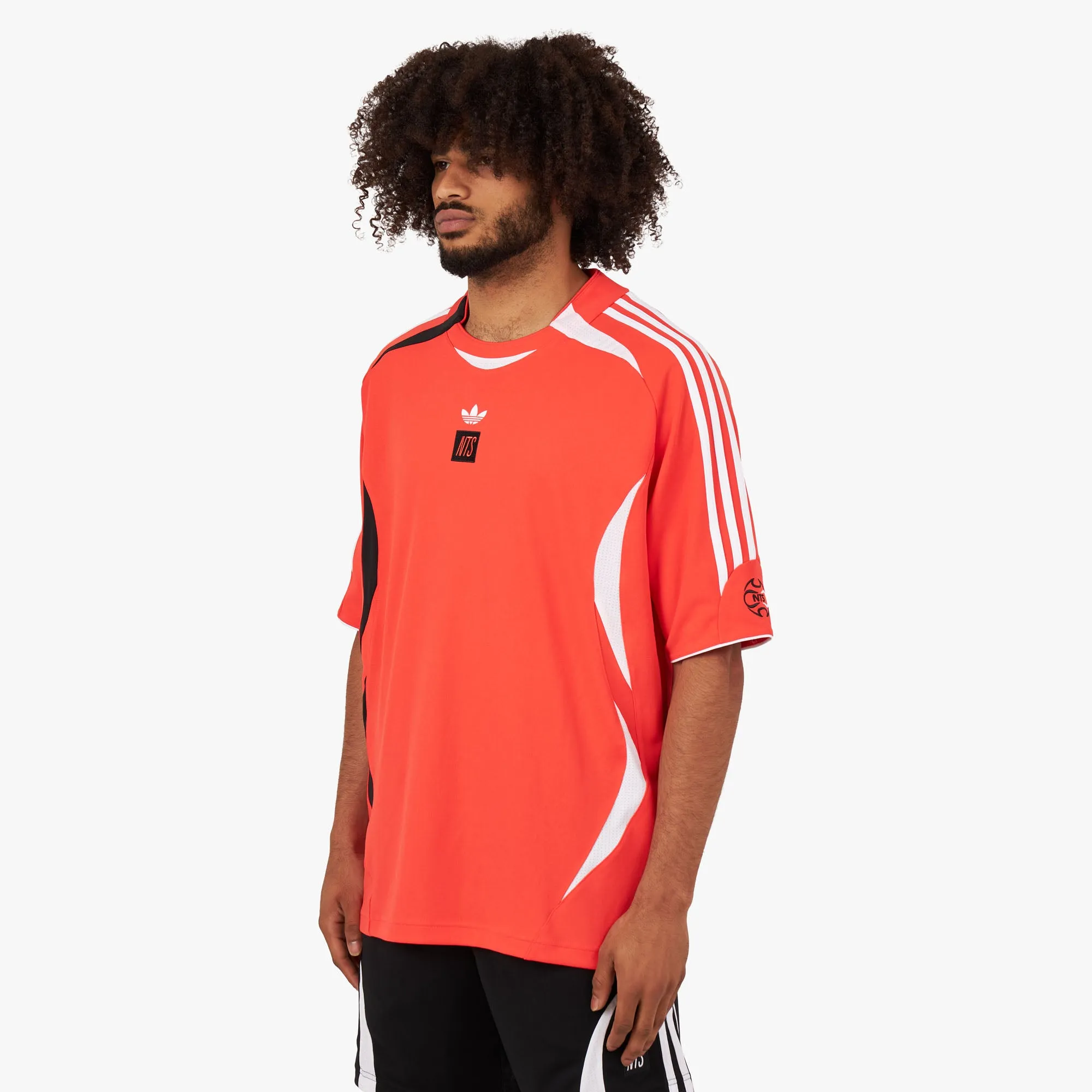 adidas Originals x NTS Radio Jersey Solar Red / Black - White