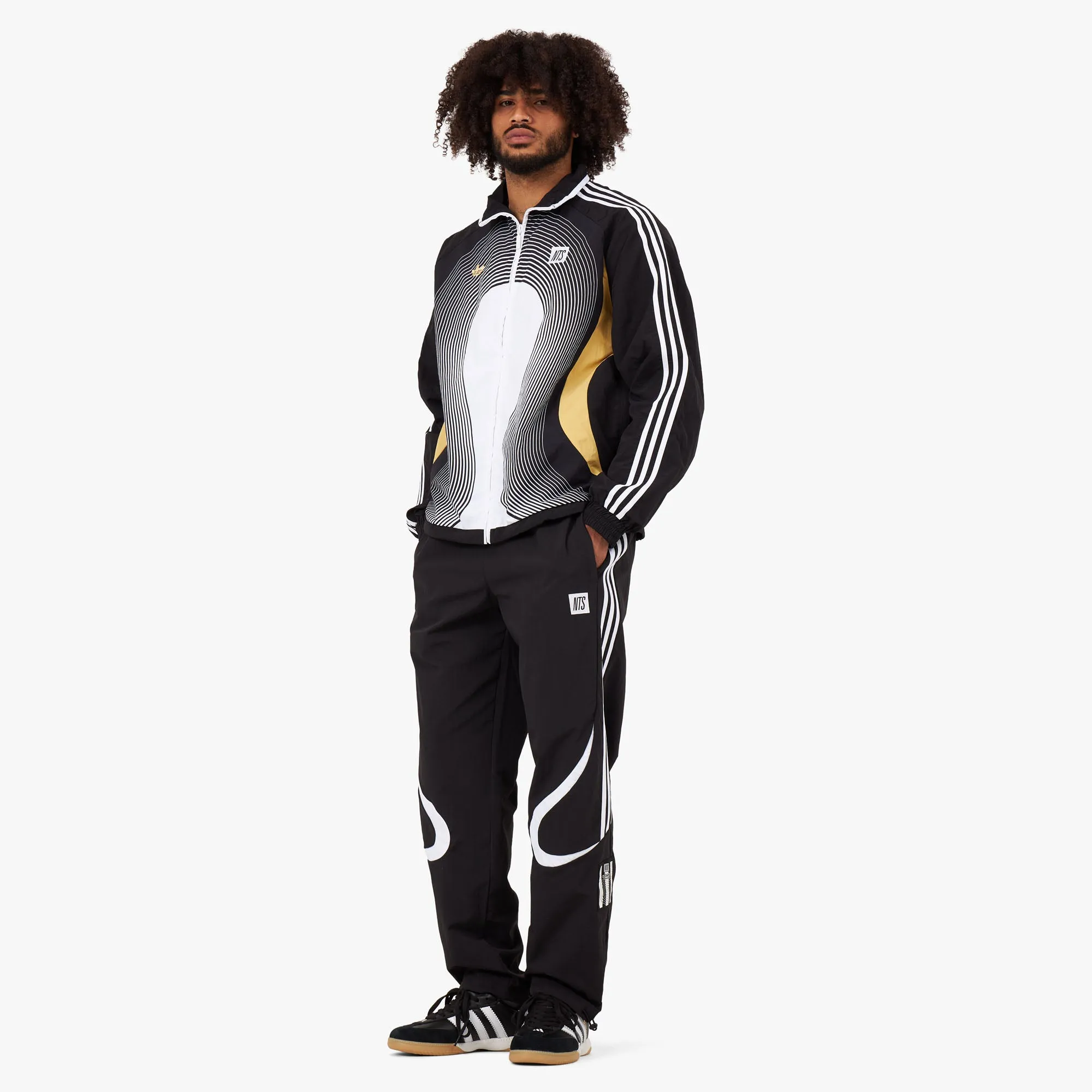 adidas Originals x NTS Radio Track Top Black / White - Gold