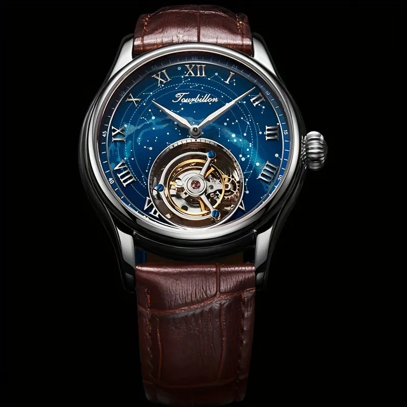 AESOP Real Tourbillon Mechanical Watch Waterproof.