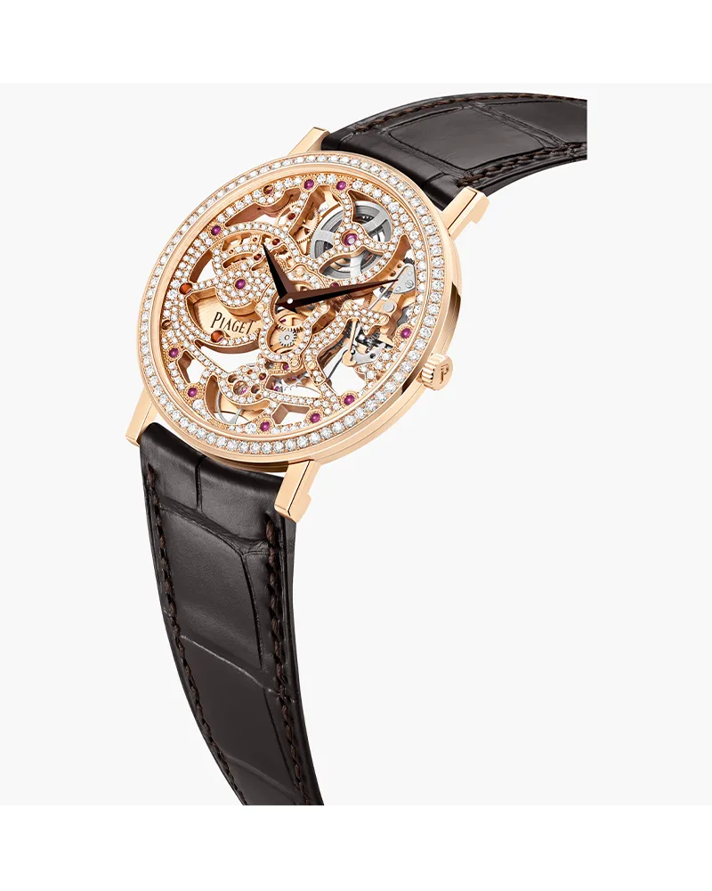 Altiplano Precious Skeleton watch