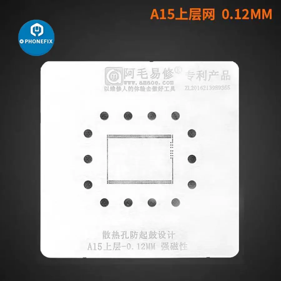 Amaoe A15 CPU Reballing Stencil Positioning Platform iPhone 13 Series