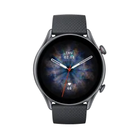 Amazfit GTR 3 Pro Smart Watch - Infinite Black - New