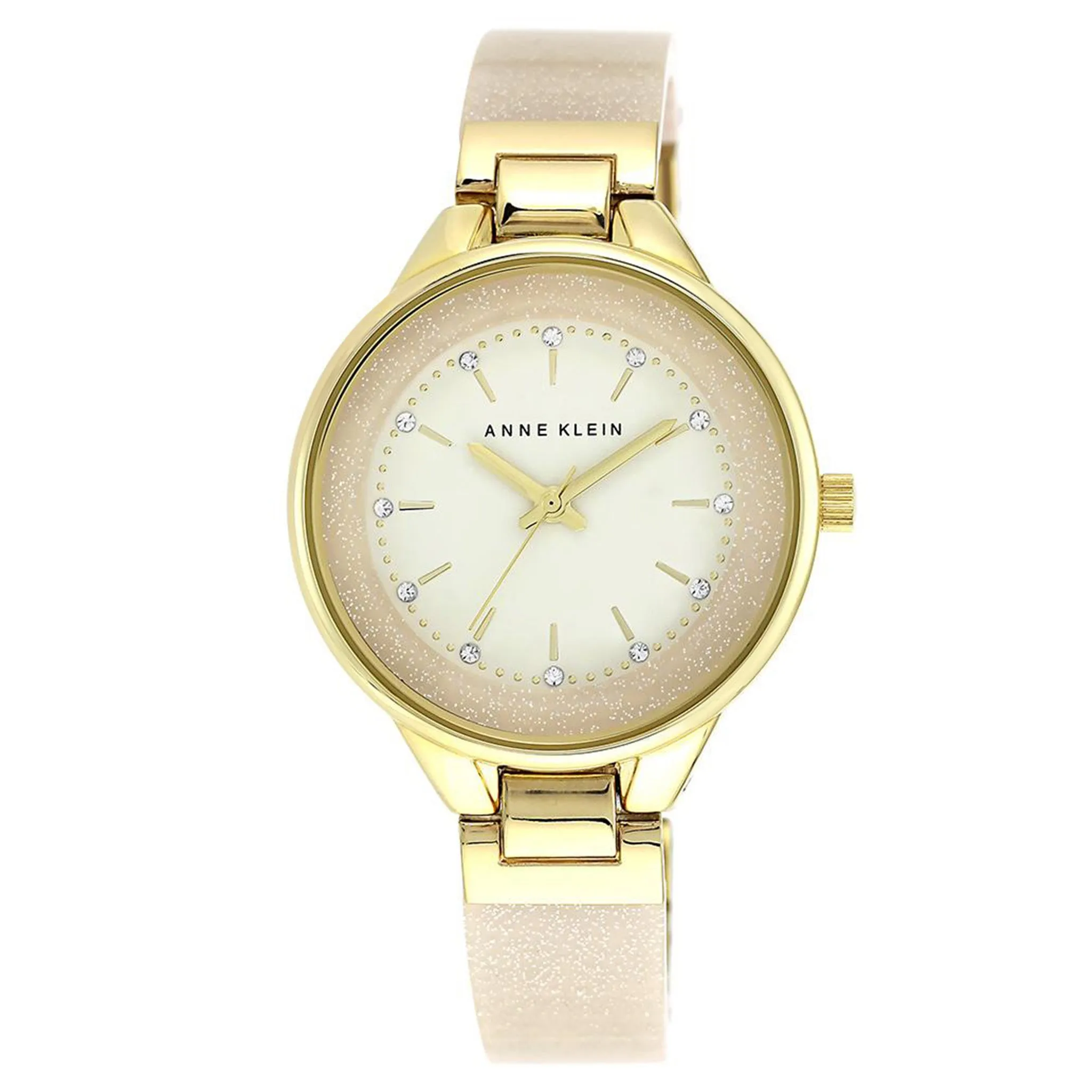 Anne Klein Elegant Gold Bangle Women's Watch - AK1408CRCR