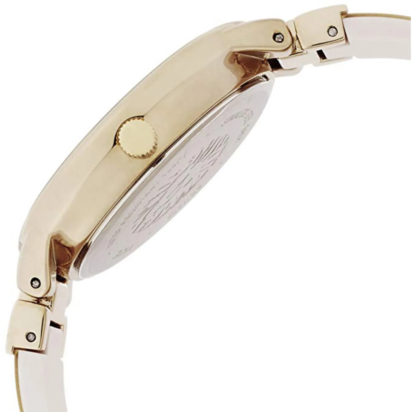 Anne Klein Elegant Gold Bangle Women's Watch - AK1408CRCR