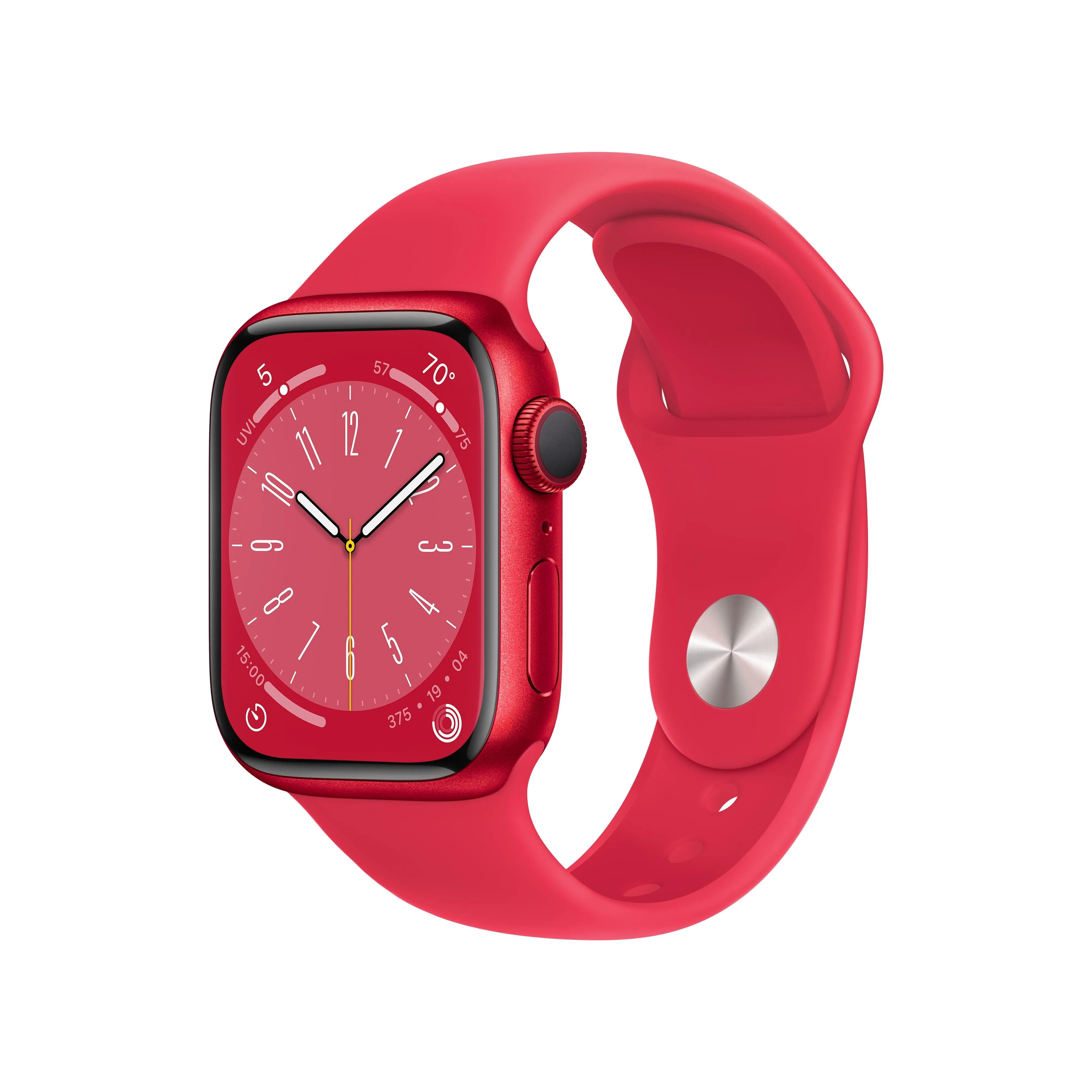 Apple Watch Series 8 GPS 41mm (PRODUCT)RED Aluminium Case with (PRODUCT)RED Sport Band - Regular