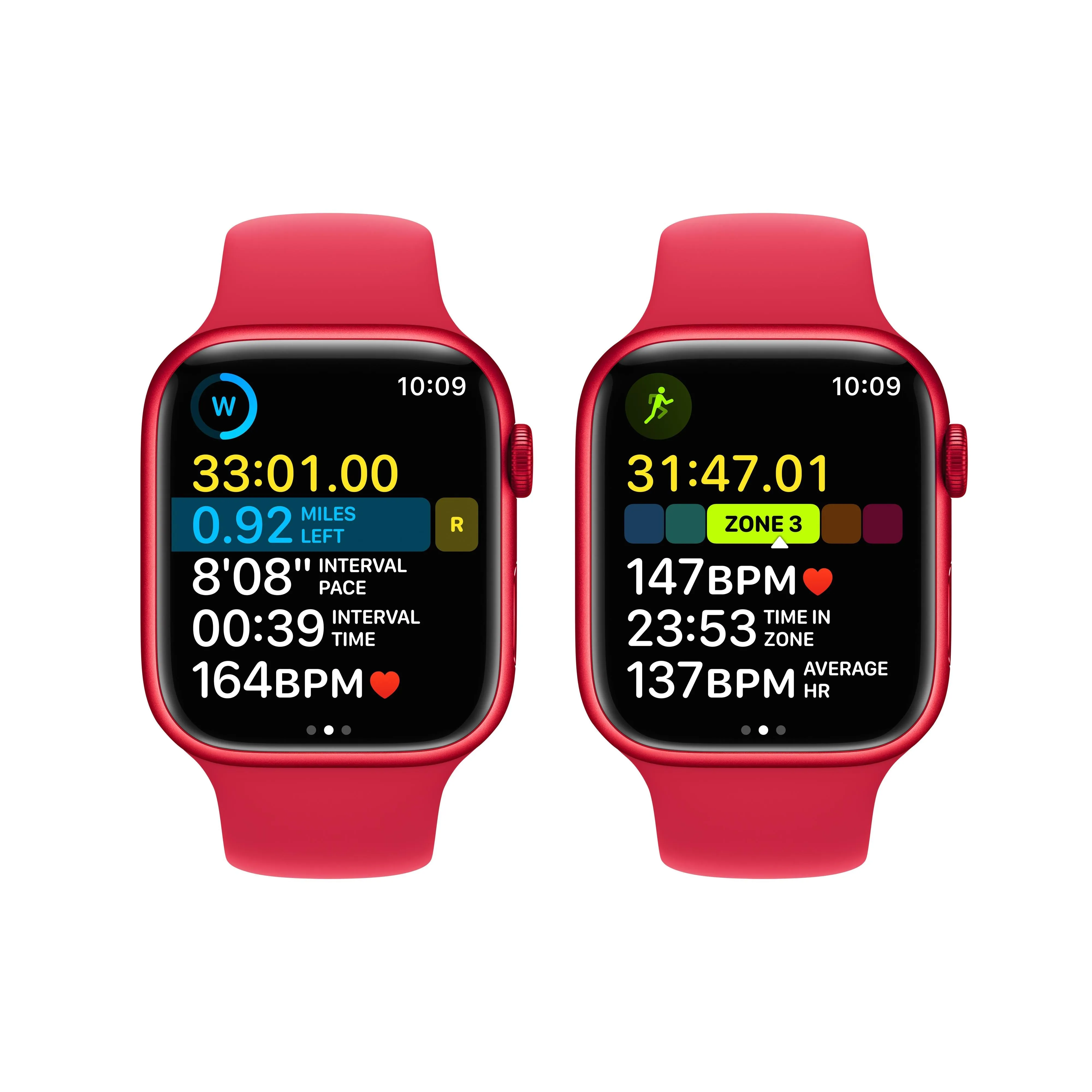 Apple Watch Series 8 GPS   Cellular 45mm (PRODUCT)RED Aluminium Case with (PRODUCT)RED Sport Band - Regular