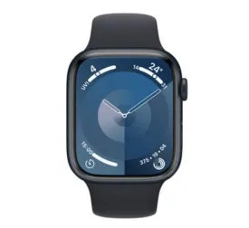 Apple Watch Series 9 GPS 45mm Midnight Aluminium Case with Midnight Sport Band M/L (MR9A3)