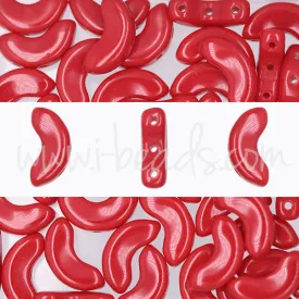 Arcos par Puca 5x10mm opaque coral red (10g)