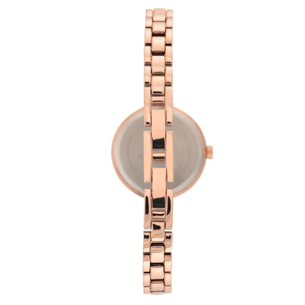 Armitron Rose Gold Steel Bangle Women's Watch - 755637MPRG