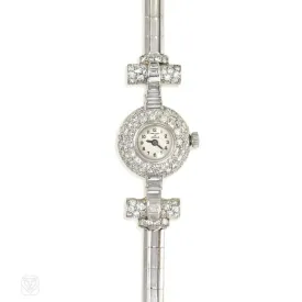 Art Deco diamond dress watch, Van Cleef & Arpels