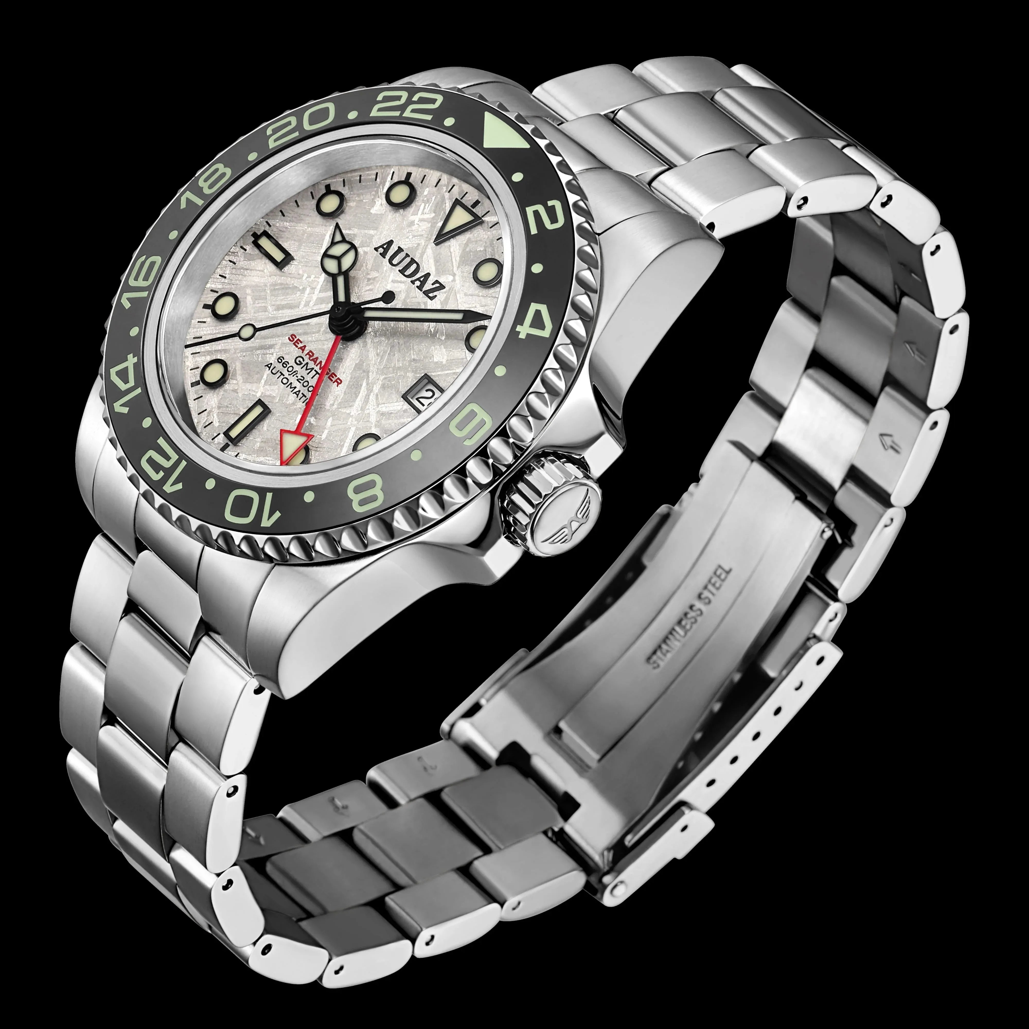 Audaz Sea Ranger GMT Meteorite ADZ-3070-07