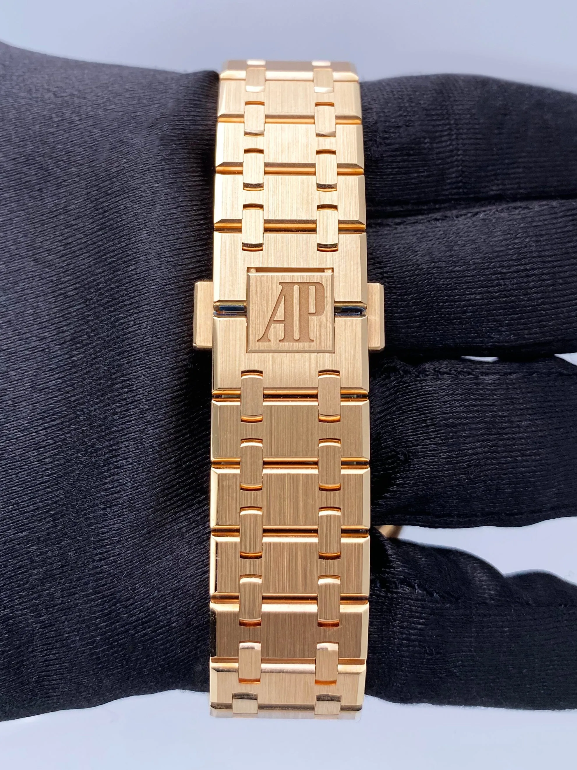 Audemars Piguet Royal Oak 26315OR Diamond Rose Gold Watch Box Paper