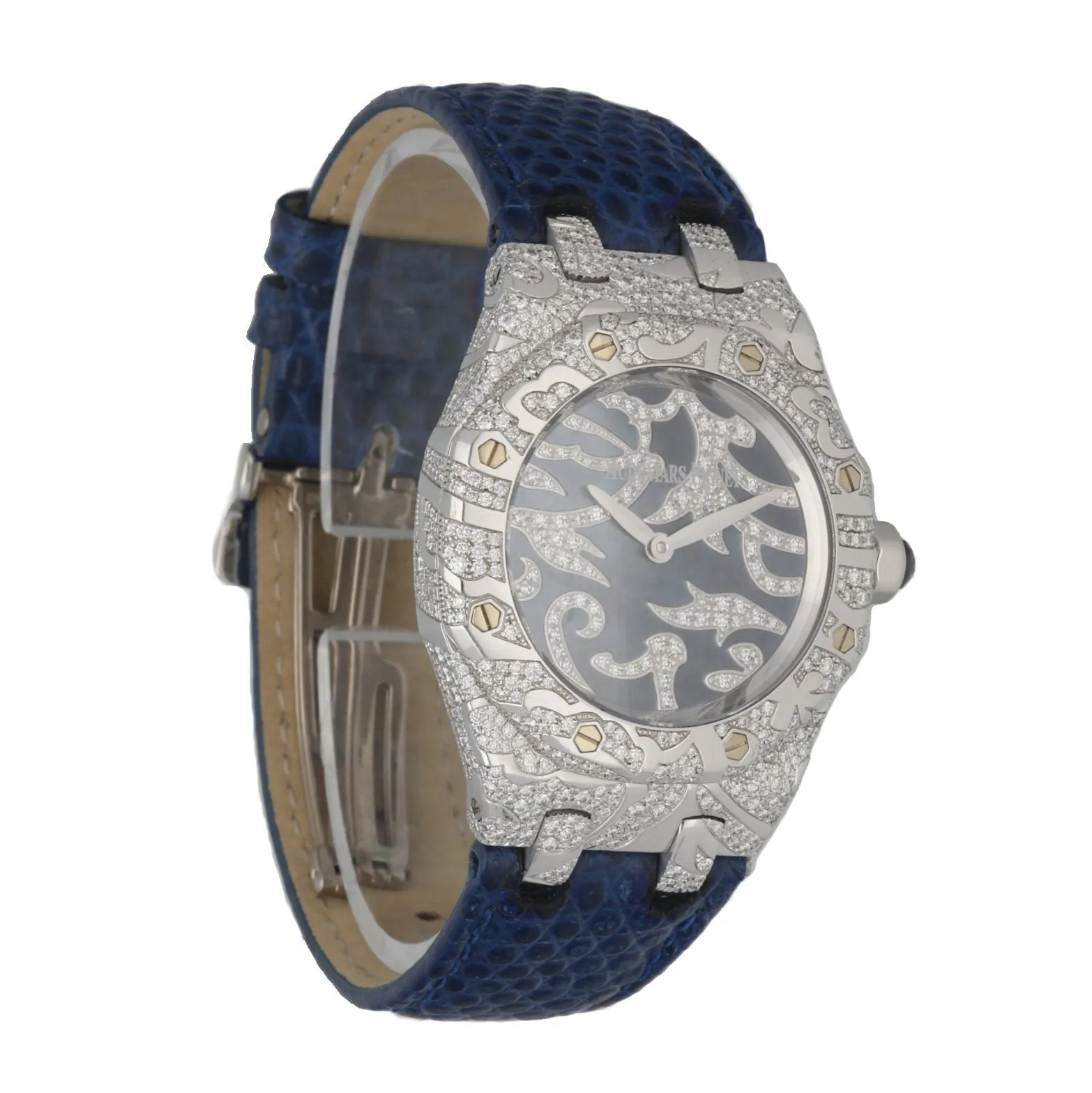 Audemars Piguet Royal Oak Oak Leaves 67607BC Diamonds Set Ladies Watch