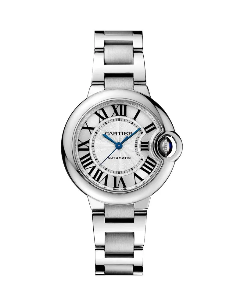 BALLON BLEU DE CARTIER, 33 MM, STEEL