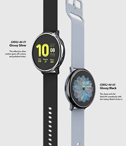 Bezel Styling Cover for Galaxy Watch Active 2 44mm (2019) - GW-A2-44-09 [Stainless Steel]