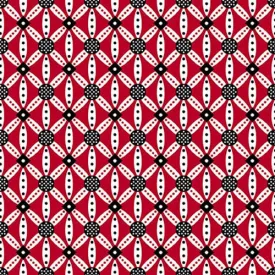 Blank Quilting Scarlet Story 3132 88 Red Geometric By The Yard