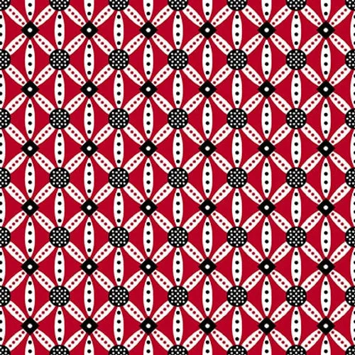 Blank Quilting Scarlet Story 3132 88 Red Geometric By The Yard