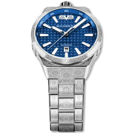 Bomberg Metropolis Mykonos Automatic Men's Blue Watch BF43ASS.12-2.12