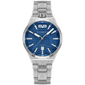 Bomberg Metropolis Mykonos Automatic Men's Blue Watch BF43ASS.12-2.12