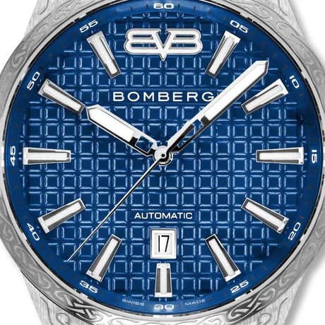 Bomberg Metropolis Mykonos Automatic Men's Blue Watch BF43ASS.12-2.12