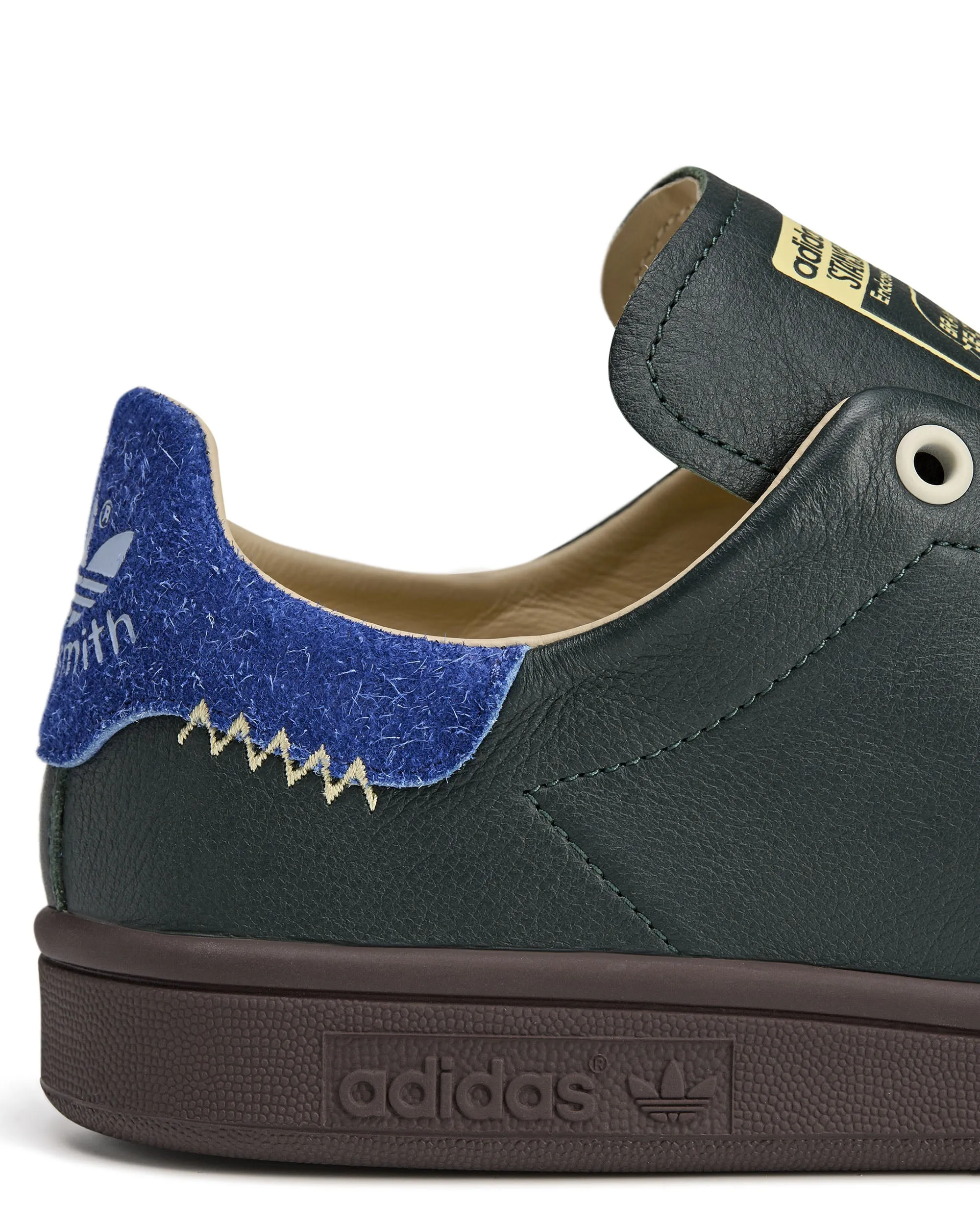 Brain Dead Stan Smith  - Shadow Green / Dark Blue / Carbon Black