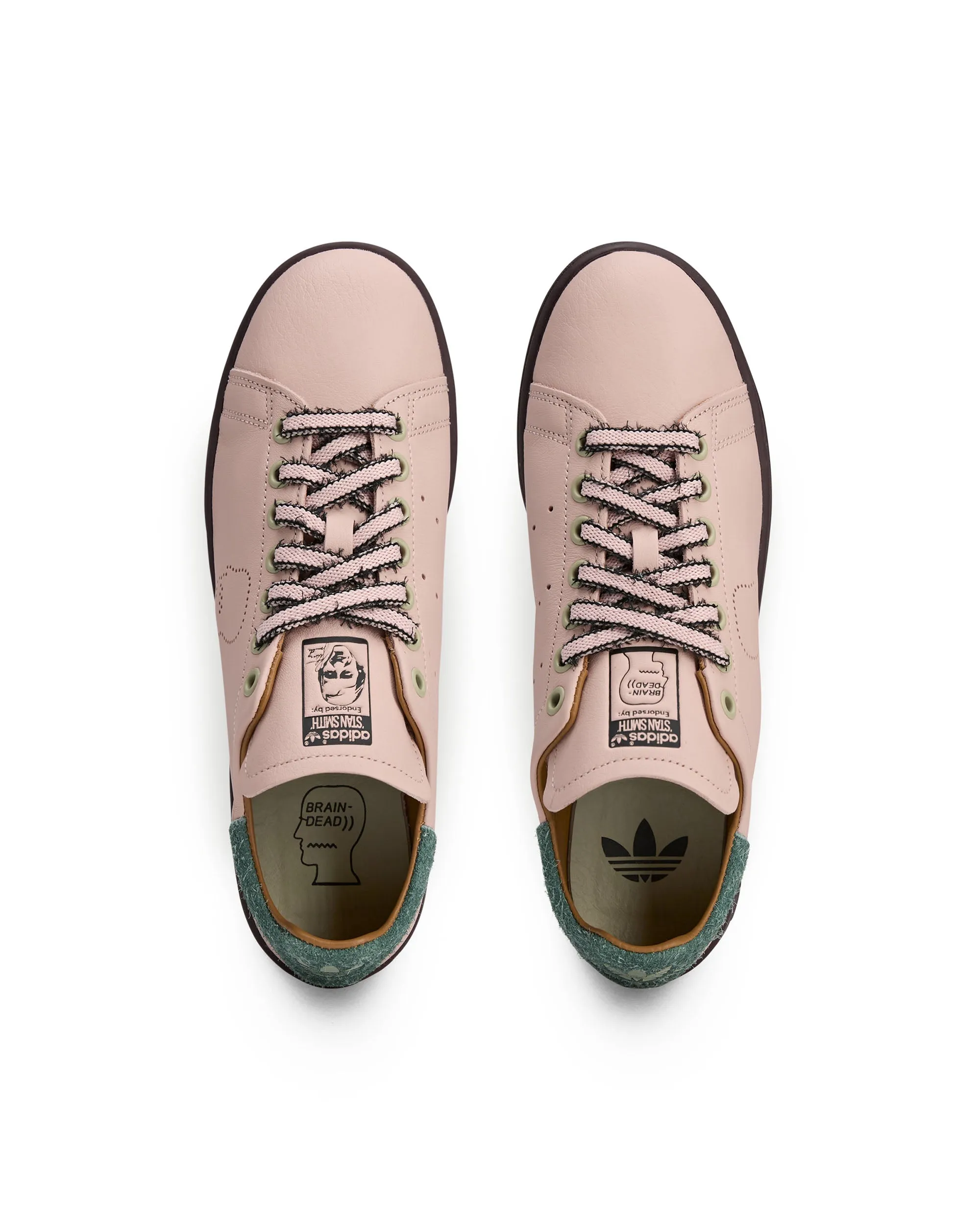 Brain Dead Stan Smith - Vapour Pink / Mineral Green / Mesa