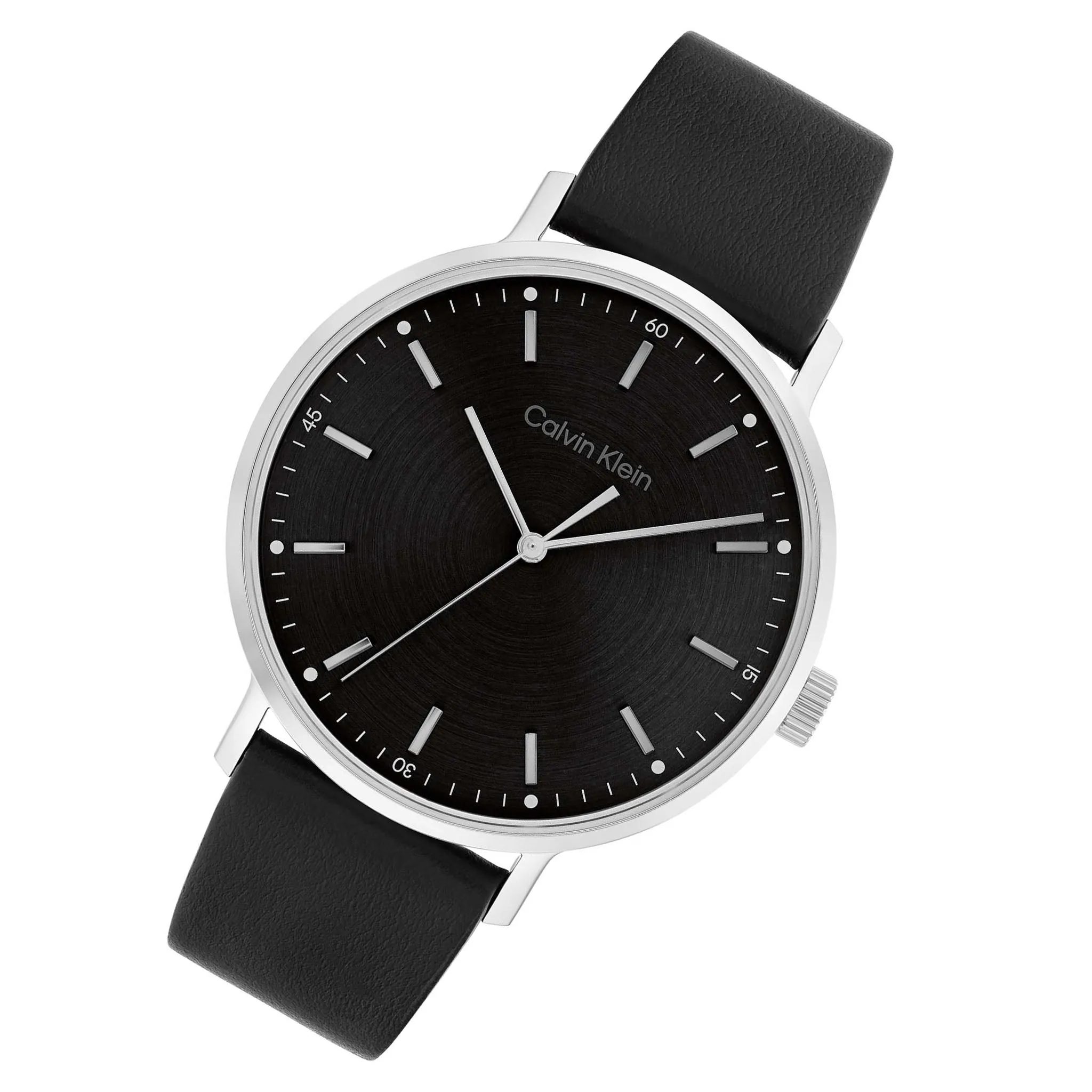 Calvin Klein Black Leather Men's Watch - 25200050