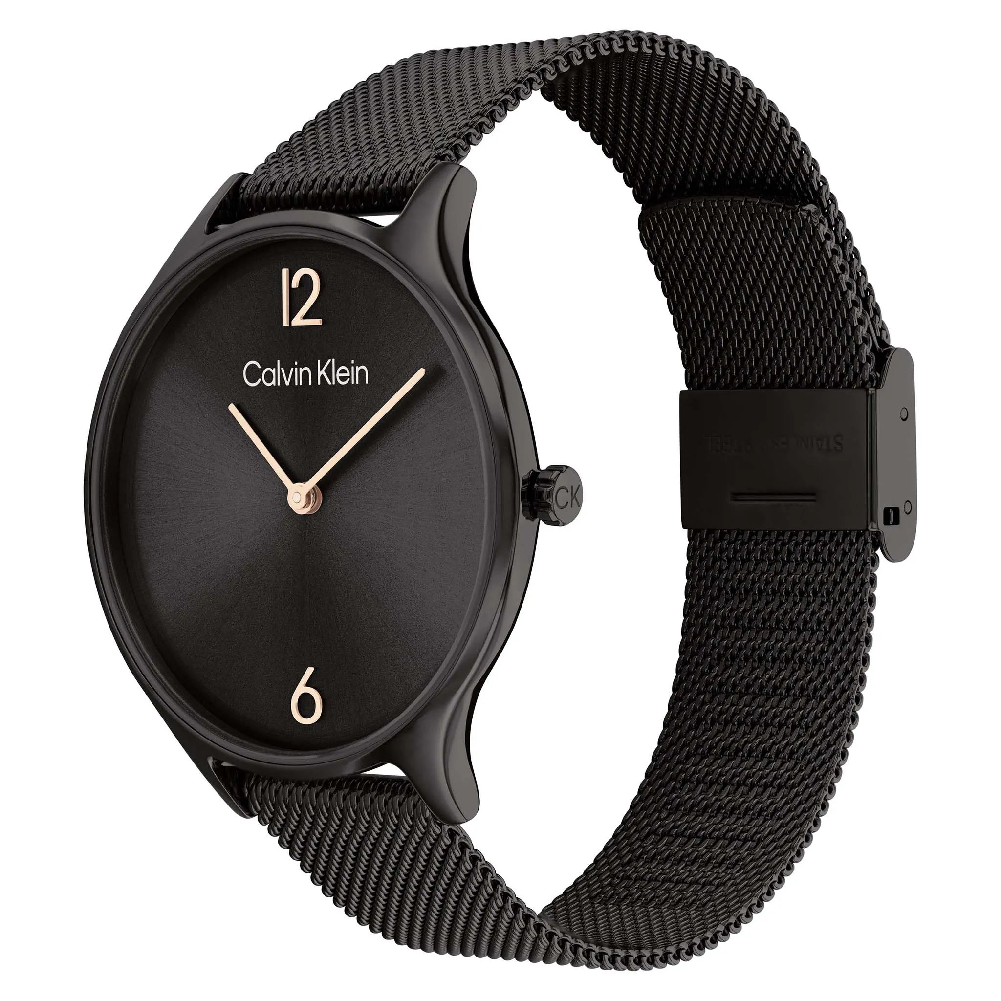 Calvin Klein Black Mesh Women's Watch - 25200004