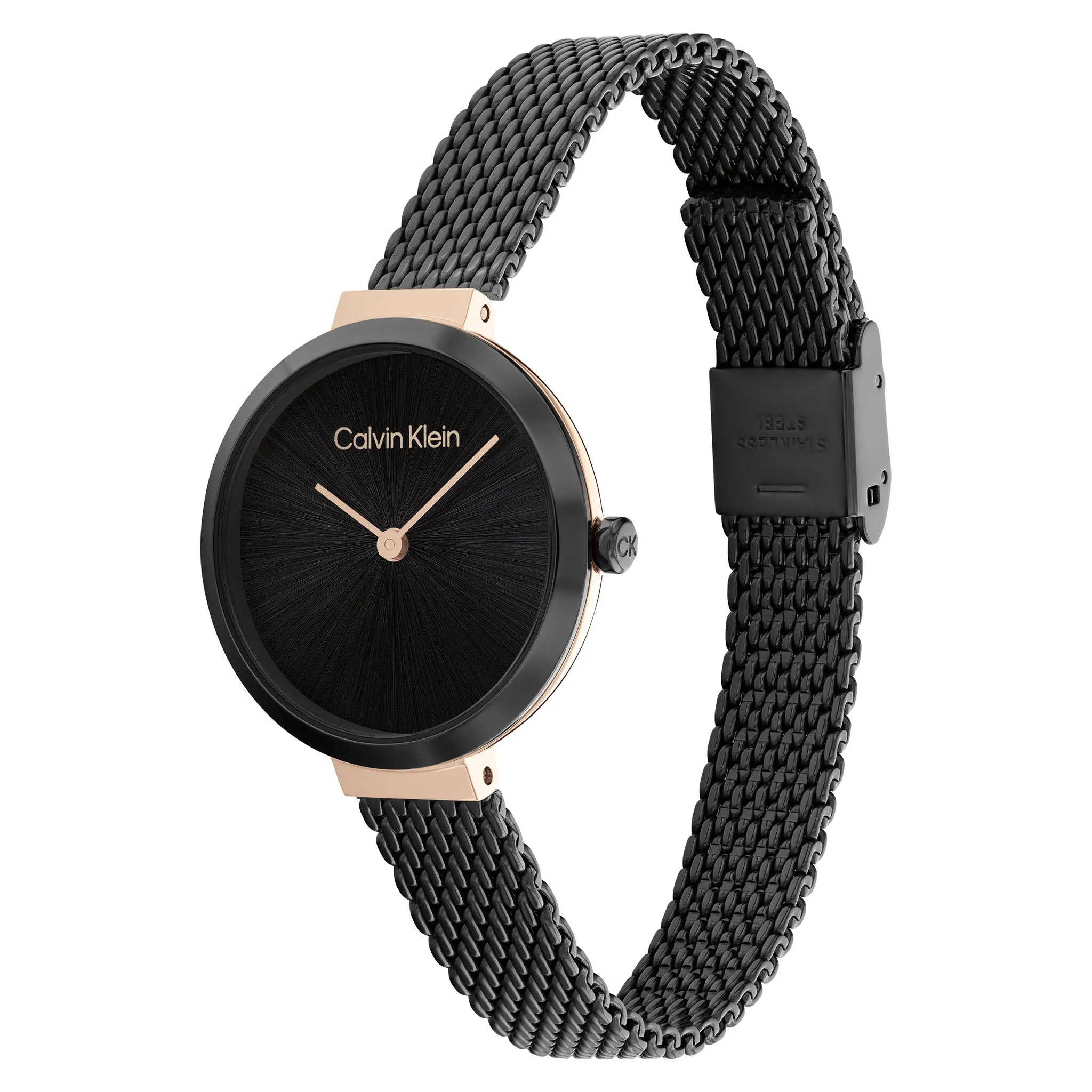 Calvin Klein Black Mesh Women's Watch - 25200084