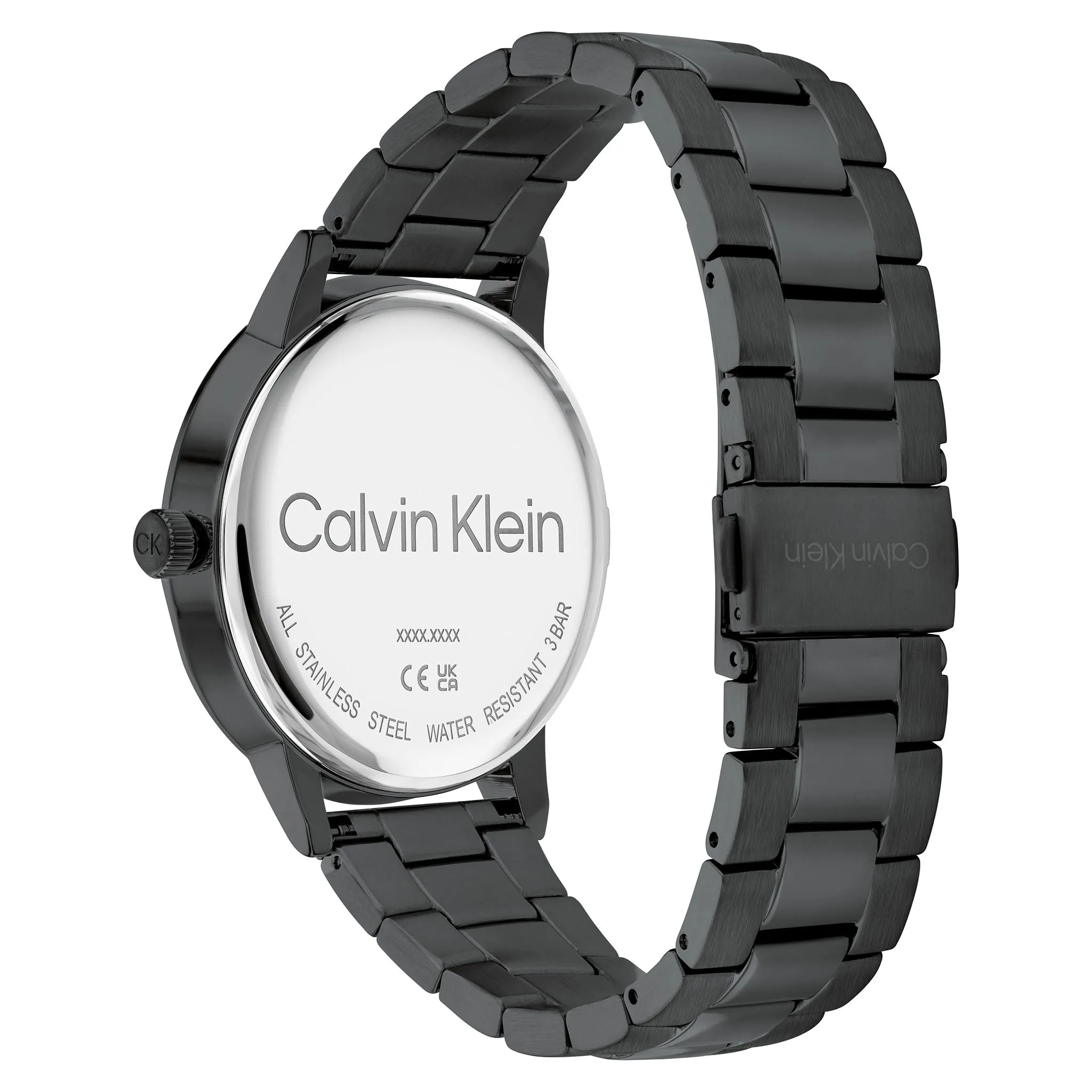 Calvin Klein Black Stainless Steel Men's Watch - 25200057