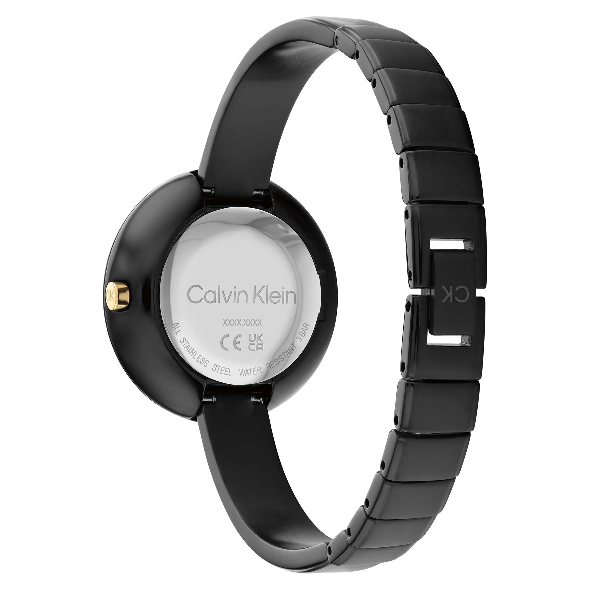 Calvin Klein Black Steel Women's Bangle Watch - 25200024