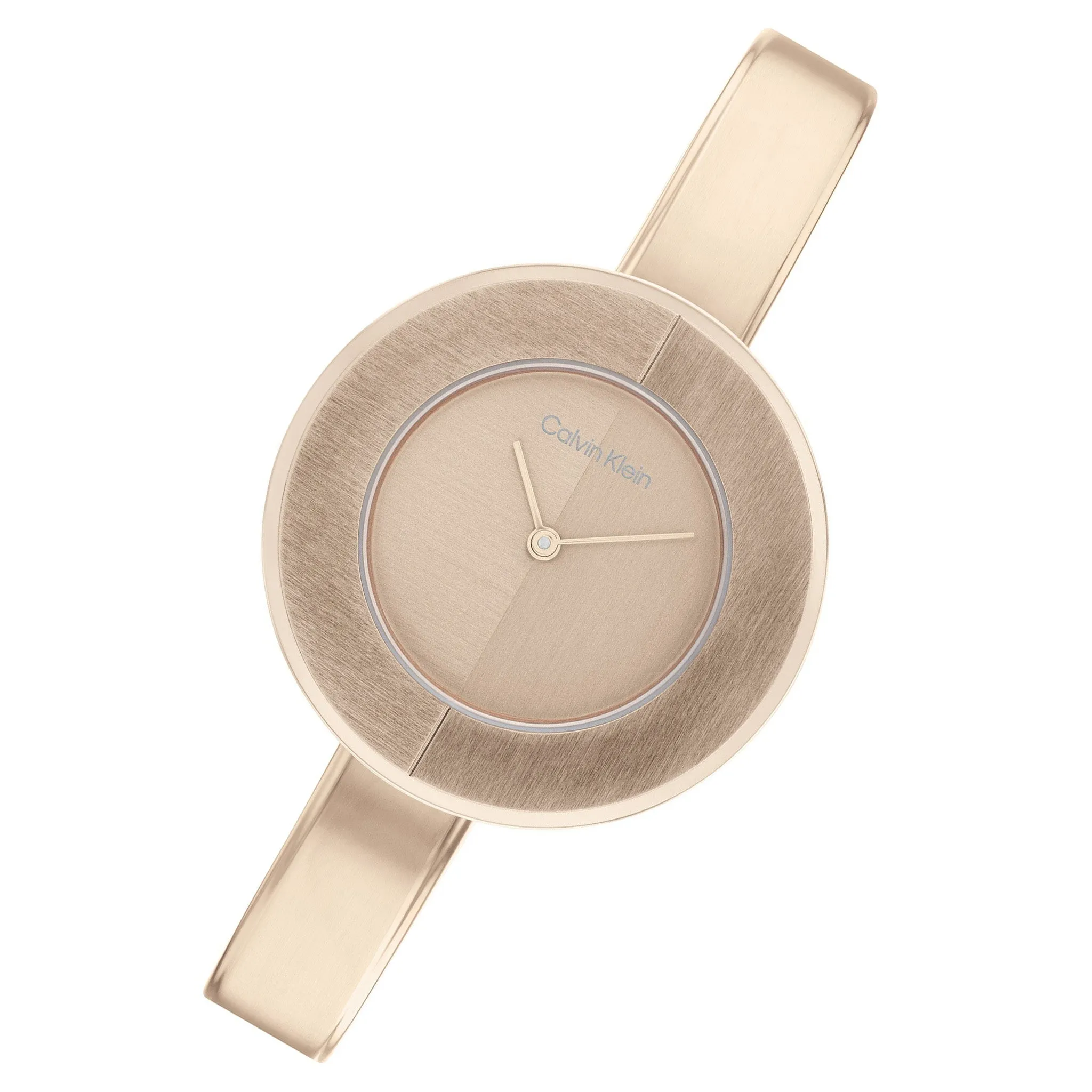 Calvin Klein Carnation Gold Steel Women's Bangle Watch - 25200023