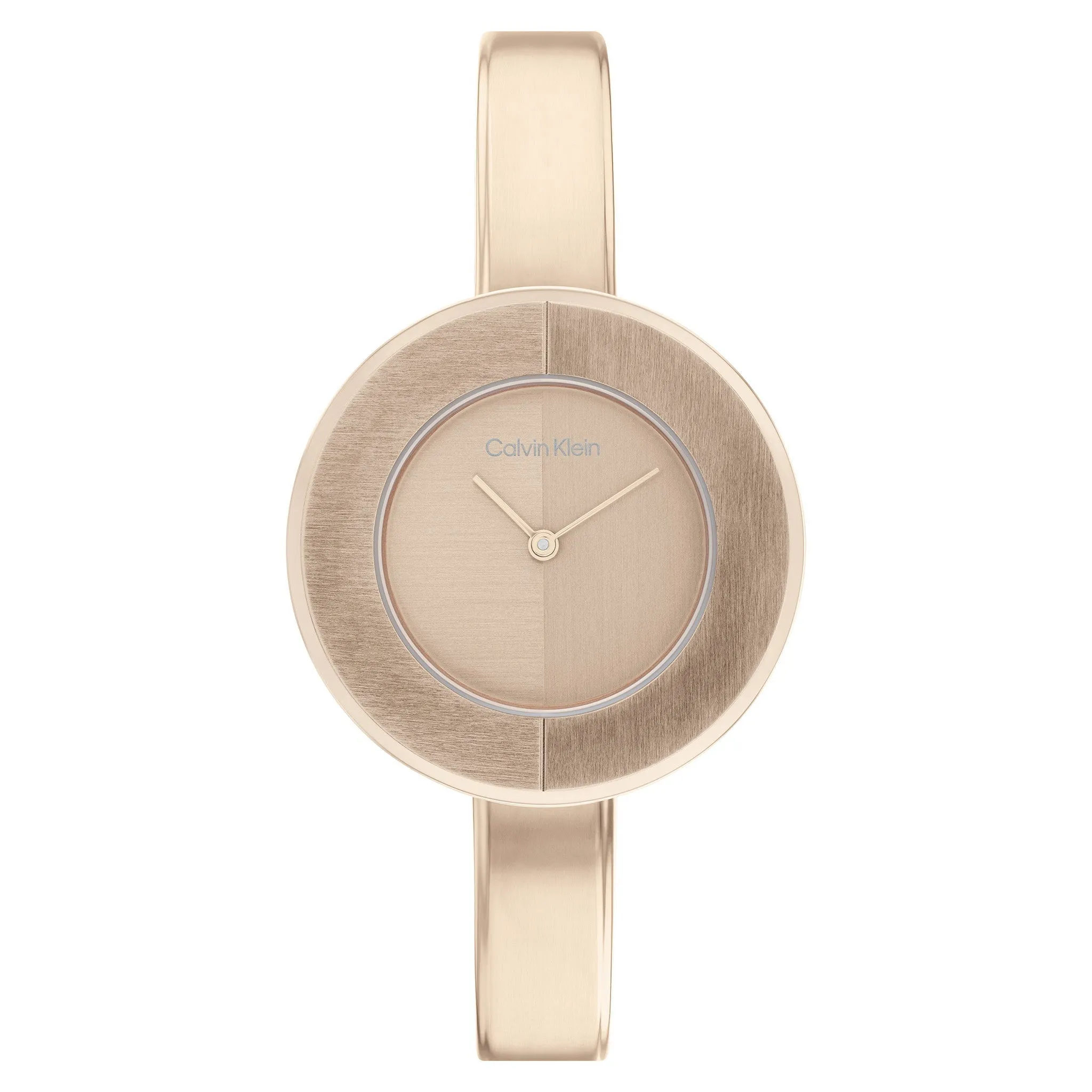 Calvin Klein Carnation Gold Steel Women's Bangle Watch - 25200023