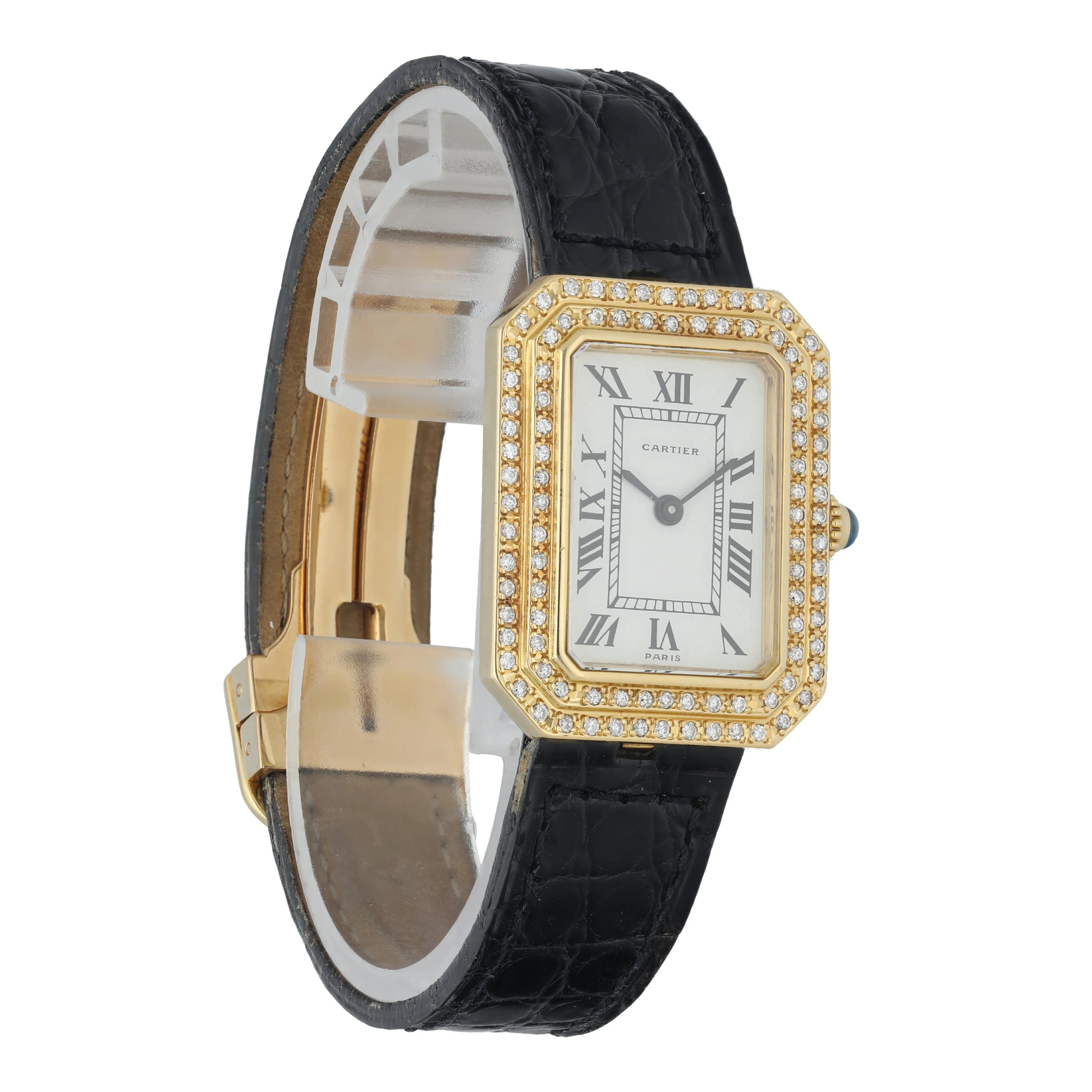 Cartier Cristallor Diamond Yellow gold Ladies Watch