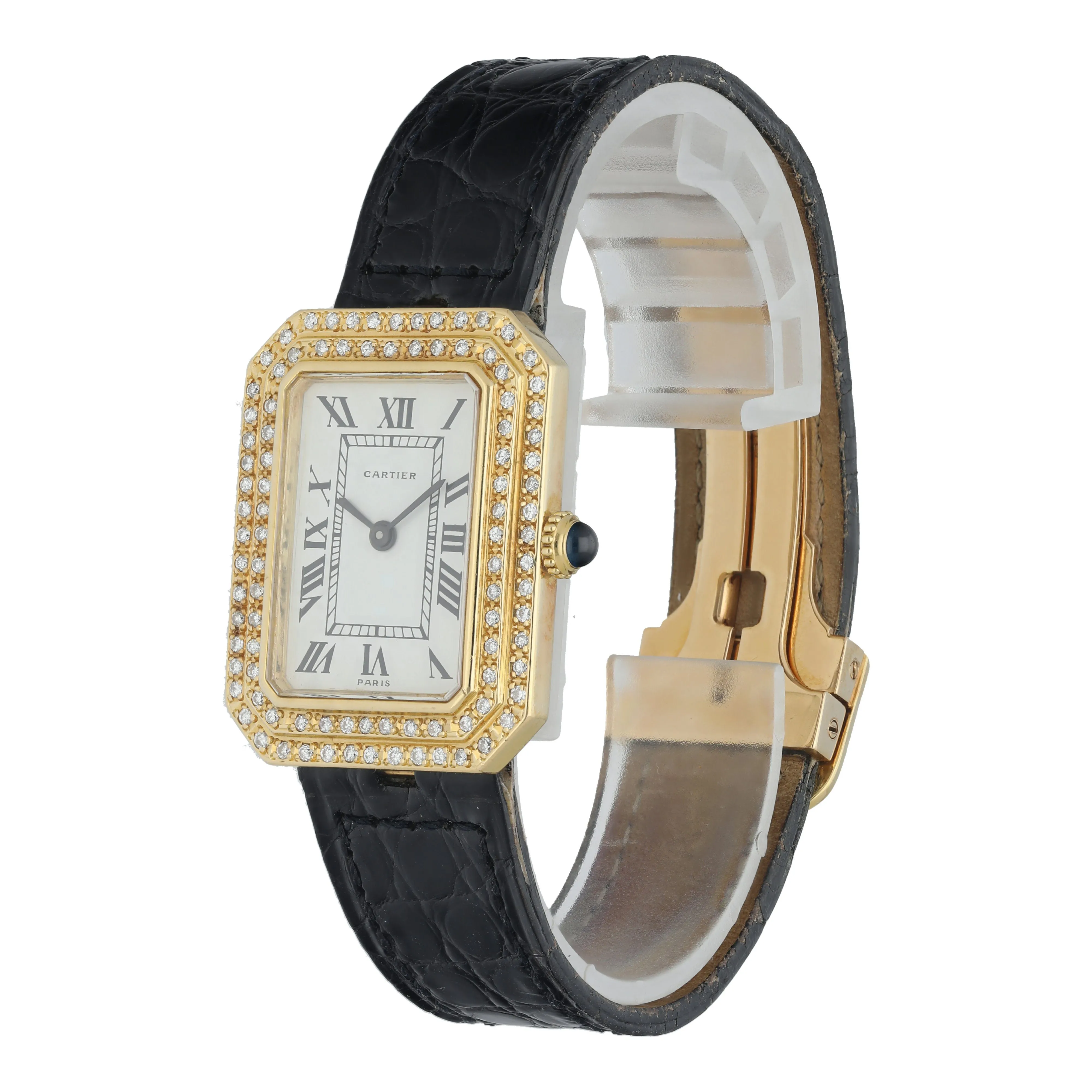 Cartier Cristallor Diamond Yellow gold Ladies Watch