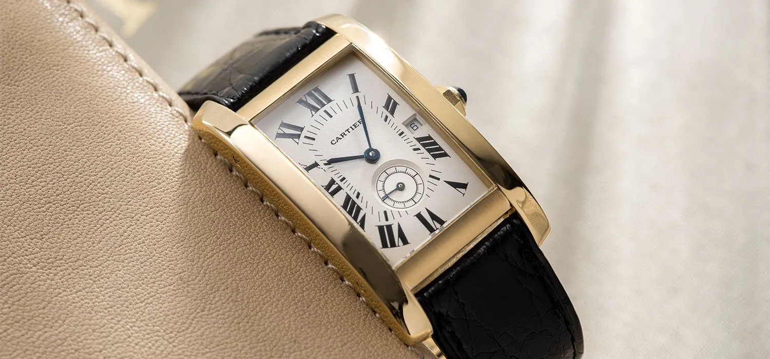 Cartier Tank Americaine Yellow Gold Ref 8012905