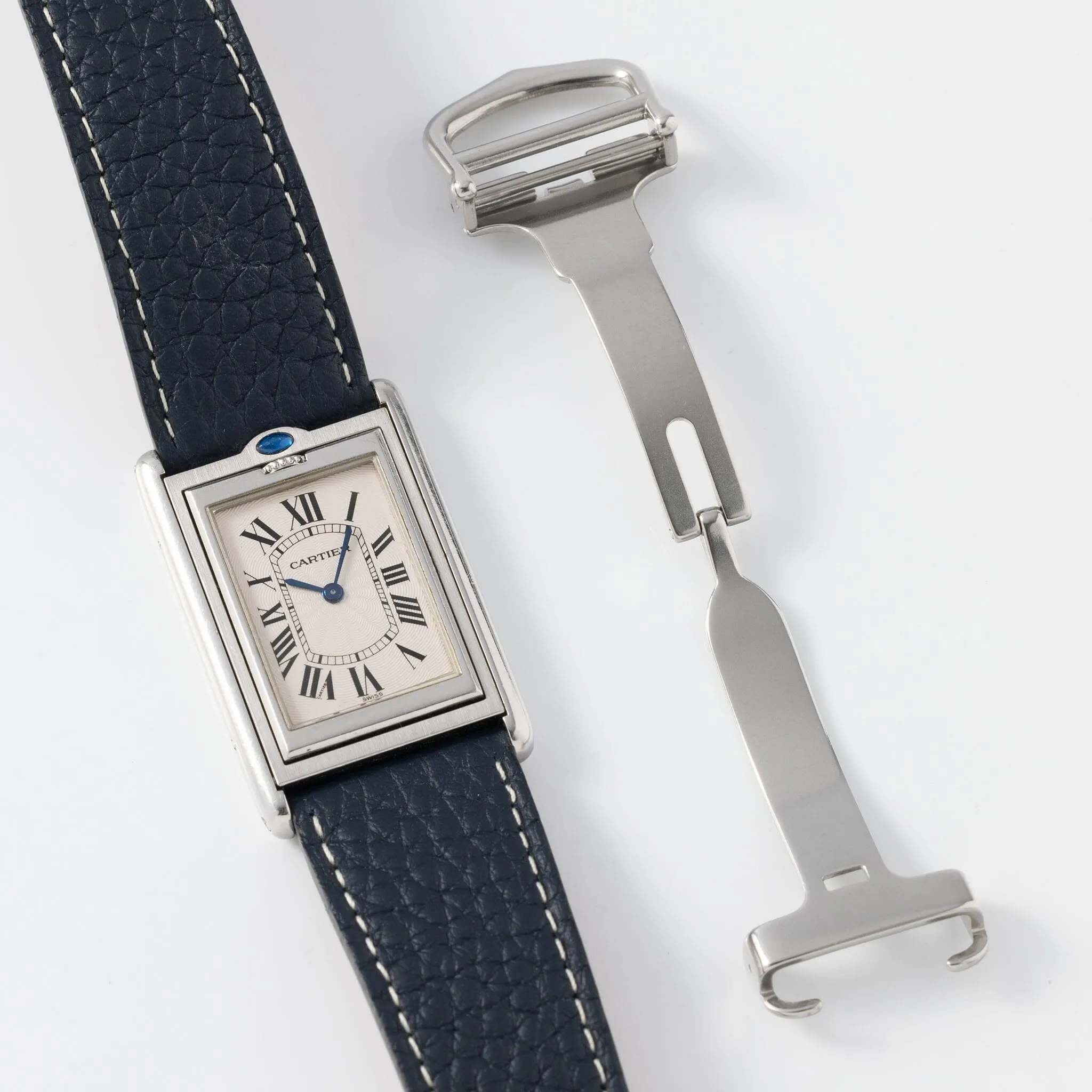 Cartier Tank Basculante 2390 Steel