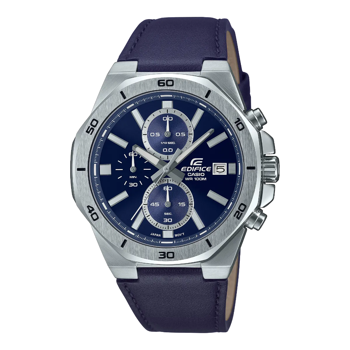 Casio Edifice Chronograph Blue Dial Men's Watch | EFV-640L-2AVUDF