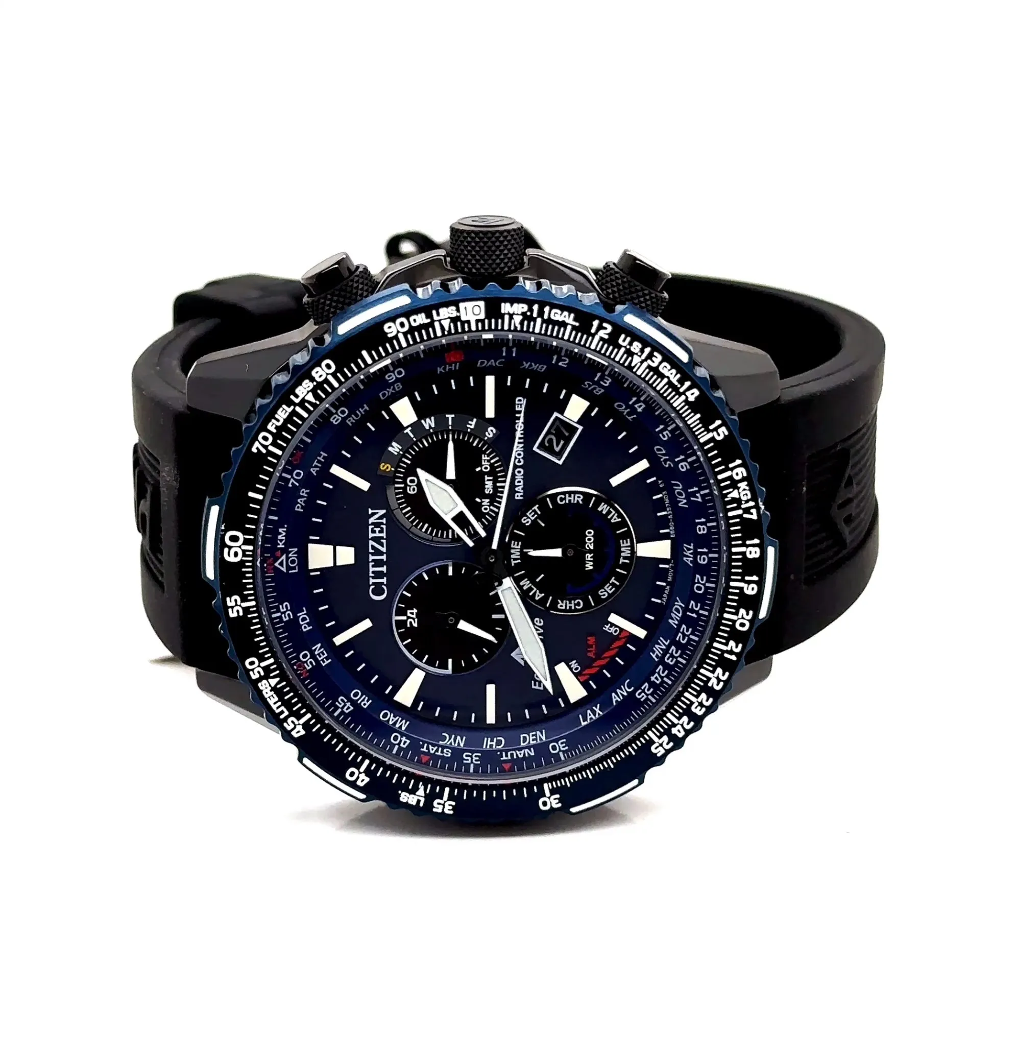 Citizen Stainless Steel RC Blue Face Watch