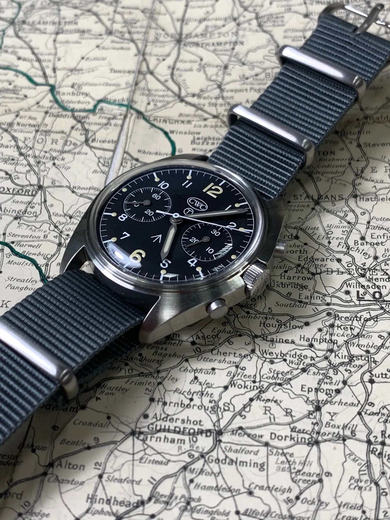 CWC Valjoux 7733 Pilot Chronograph Limited Edition Watch