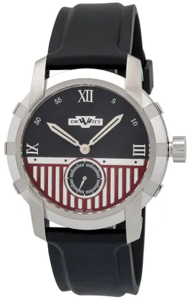 Dewitt Glorious Knight Automatic Stainless Steel Mens Strap Watch FTV.PTS.001.RPB