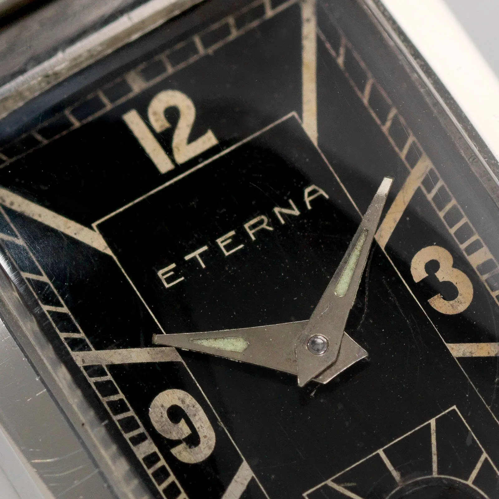 Eterna Steel Dress Watch 1940s