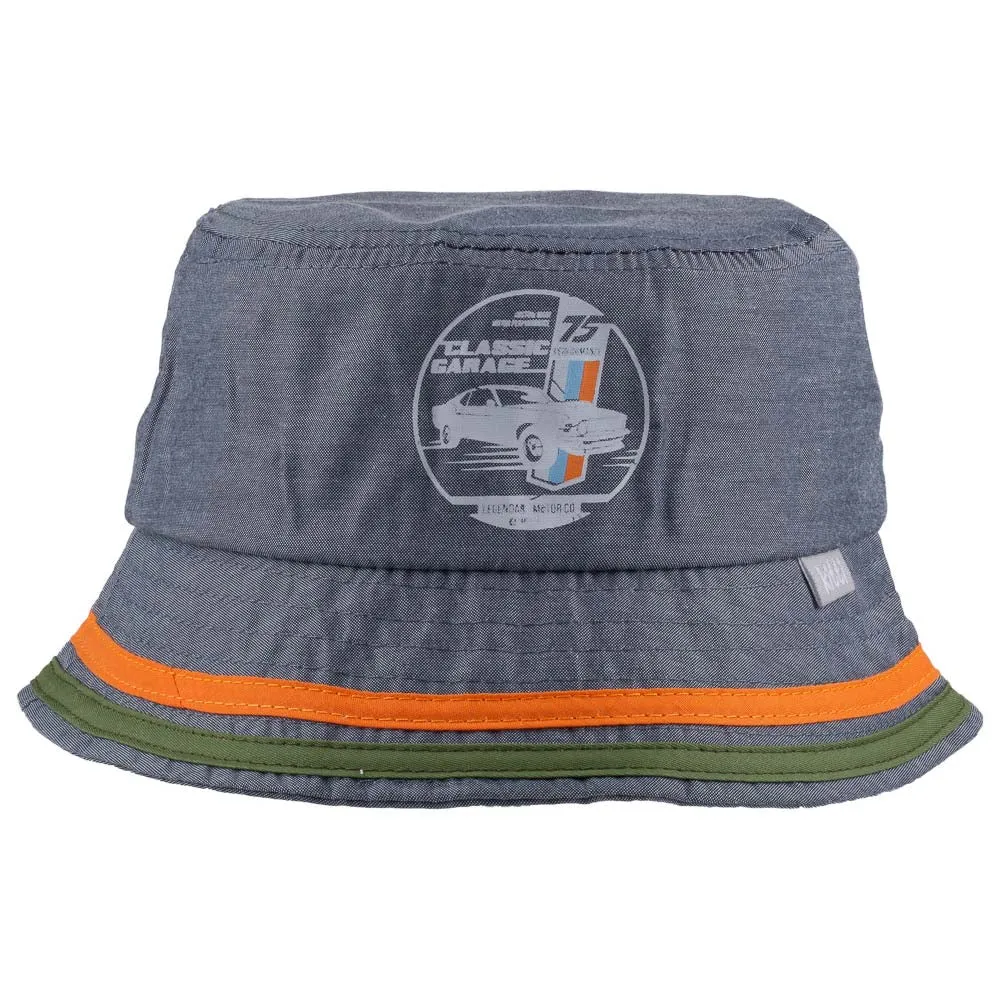 Garage Classic Cartoon Car -Kids Fedora Hat  4-8 Years