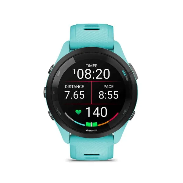 Garmin Forerunner 265 Music, WiFi, GPS, Kor/Sea Aqua Smart Watch