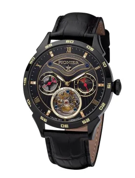 Geneva Automatic Tourbillon Pionier - GM-902-8 | Black | Handmade German Watch